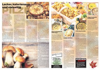 Lecker, kalorienarm und vielseitig