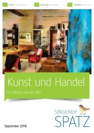 Singener Spatz September 2018 