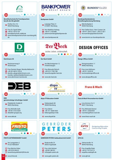 MESSEZEITUNG zur Jobmesse Nürnberg am 19. September2018