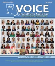 The Voice of Southwest Louisiana September 2018 Issue