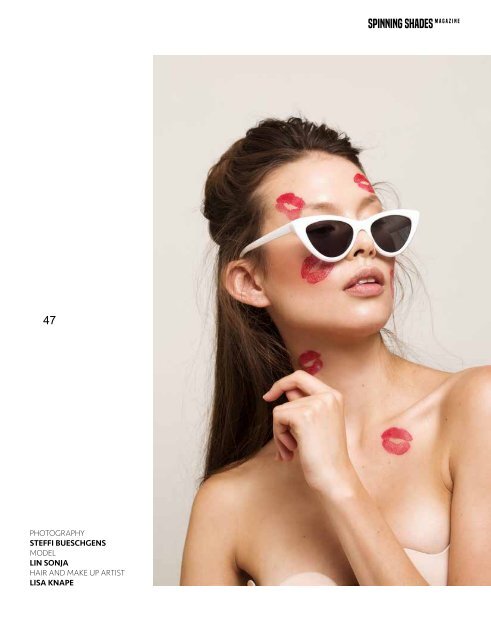 SPINNING SHADES Magazine ISSUE 1 - COVER 2