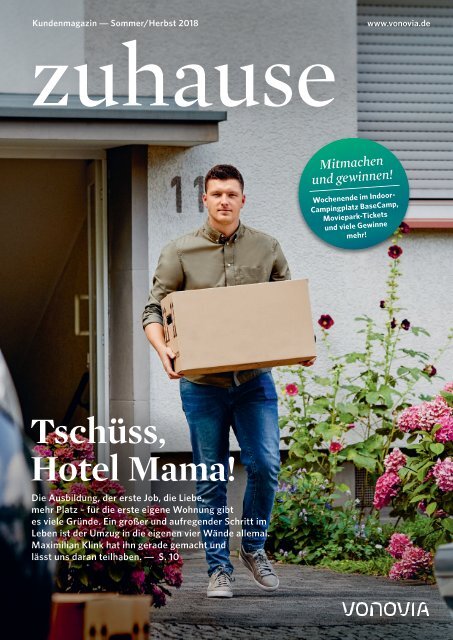 Vonovia Kundenmagazin zuhause Sommer 2018