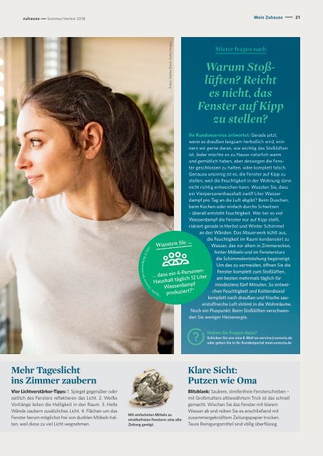 Vonovia Kundenmagazin zuhause Sommer 2018