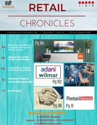 Retail Chronicles- 1 to 15 sept