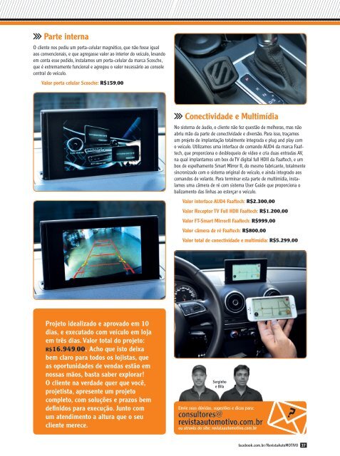 REVISTA AUTOMOTIVO - EDIÇÃO 132 - SETEMBRO 2018