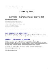 Gemelli - håndtering af graviditet