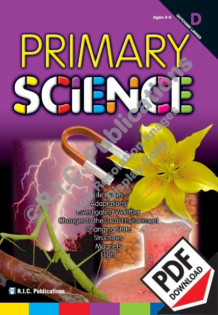 RIC-3531 Primary Science - Book D (Digital)