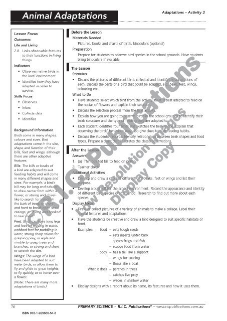 RIC-3531 Primary Science - Book D (Digital)