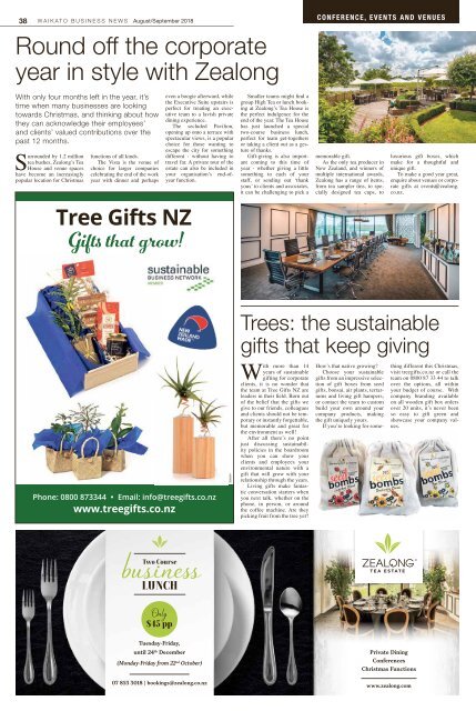 Waikato Business News August/September 2018