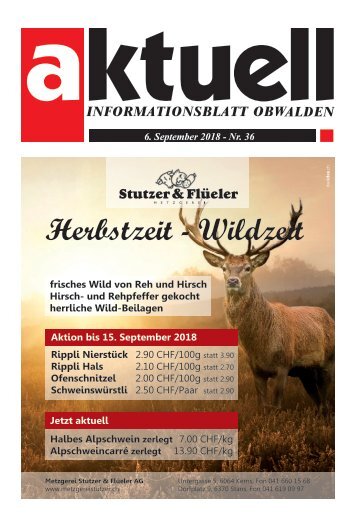 36-2018 Aktuell Obwalden 