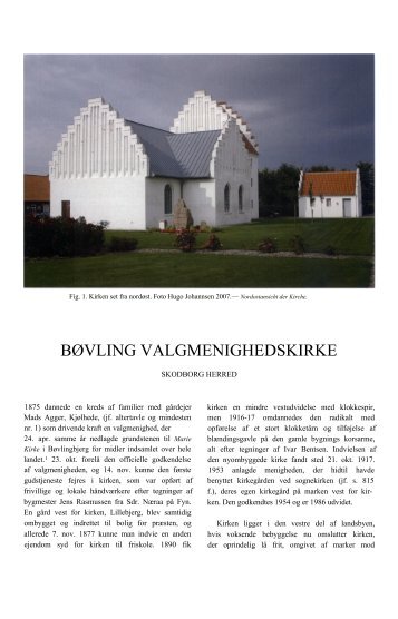 BØVLING VALGMENIGHEDSKIRKE - Danmarks Kirker