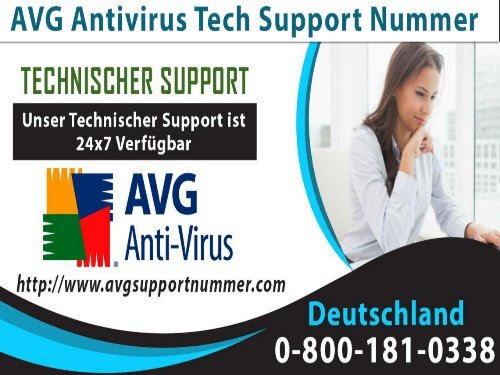 Warum bestehen wir darauf, dass Sie AVG Antivirus-Kontaktnummer 0800-181-0338 in Betracht ziehen?