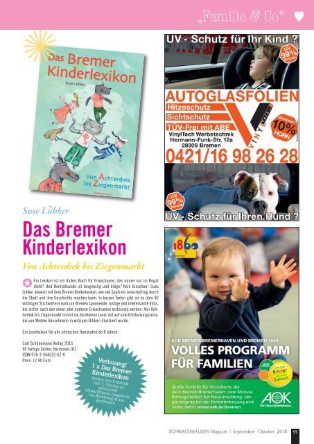 SCHWACHHAUSEN Magazin | September-Oktober 2018