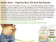 Shakra Keto - Improve Metabolic Systems