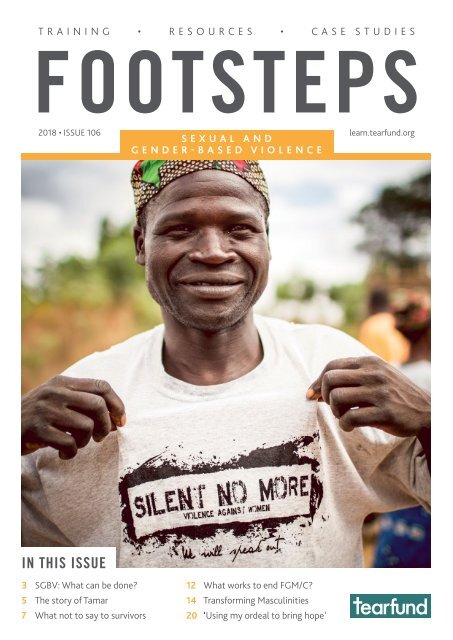 Footsteps 106: Sexual and gender-based violence