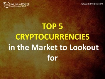 5 Top Performing Cryptocurrencies of 2018