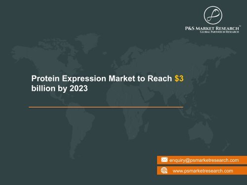 Protein Expression Market Research Report 2023