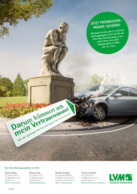 Töfte Regionsmagazin 09/2018 - Gesunder Schlaf / Auto