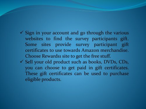 Steps to Get Free Stuff on Amazon Purchase
