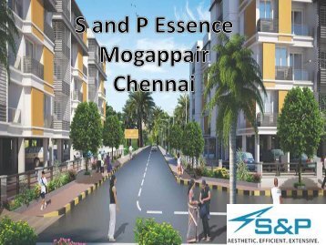 S and P Essense - Affordable Apartments for Sale in Chennai