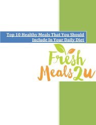 Top 10 Healthy Meals That You Should Include In Your Daily Diet