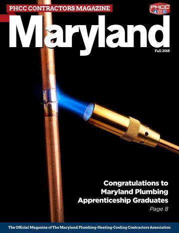 Maryland PHCC Contractors Fall 2018