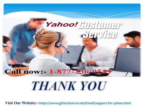 Yahoo Customer Support number 1877-503-0107