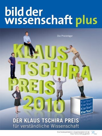 bild der wissenschaft plus 2010 - Klaus Tschira Preis für ...