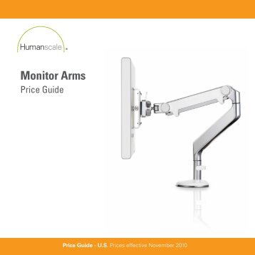 Monitor Arms - Humanscale