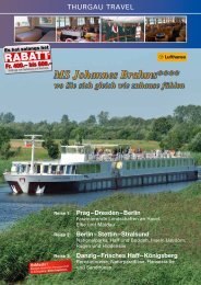 RABATT RABATT MS Johannes Brahms**** - Thurgau Travel