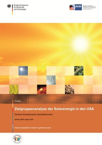 16 states + - Exportinitiative Erneuerbare Energien