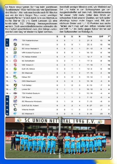 SCU - Aktuell Saison 18/19 - Nr. 3