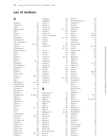 eurpub-18.Suppl1.index 224..234 - European Journal of Public Health