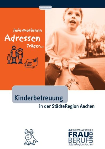 Kinderbetreuung in der StädteRegion Aachen - beim Sekurit ...