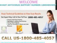 Why we Brought AVAST Contact Number 1800-485-4057? 