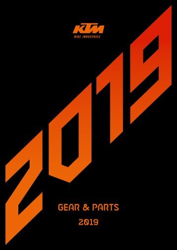 KTM 2019 Gear Parts