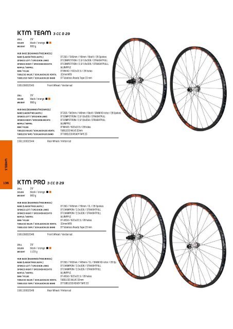 KTM 2019 Gear Parts