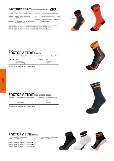 KTM 2019 Gear Parts