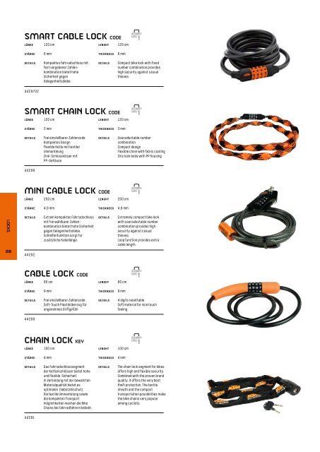 KTM 2019 Gear Parts