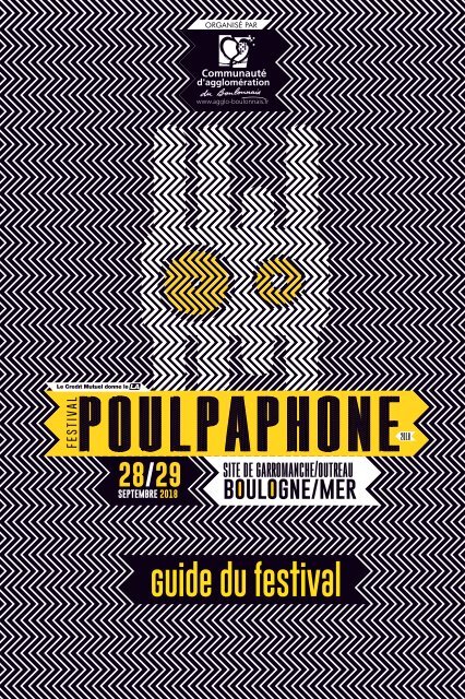 Guide du festivalier - Poulpaphone 2018