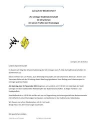 Infoflyer öffnen, als pdf-Dokument - VfL Löningen