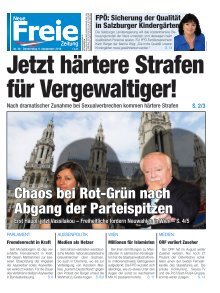 Jetzt härtere Strafen für Vergewaltiger!