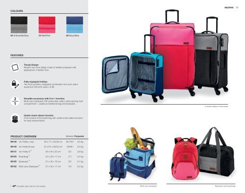 travelite catalogue 2018/19