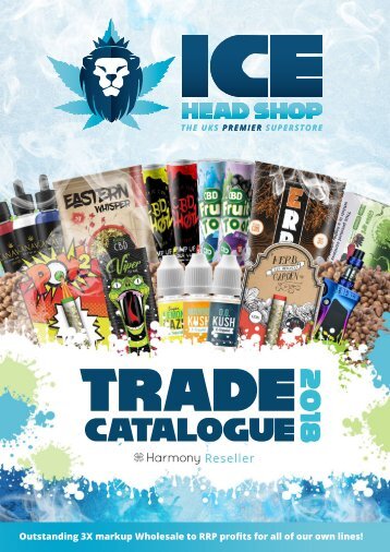 ICE Headshop Wholesale Catalogue