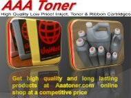 Get high quality and long lasting  products at Aaatoner.com online shop at a competitive price