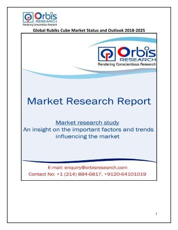 Global Rubiks Cube Market