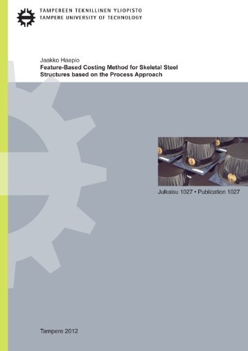 Feature-Based Costing Method for Skeletal Steel Structures based ...