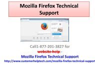 Mozilla Firefox Technical Support | Customer Service Number 