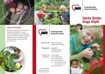 Starke Kinder kluge Köpfe - AWO Bezirksverband Niederrhein eV