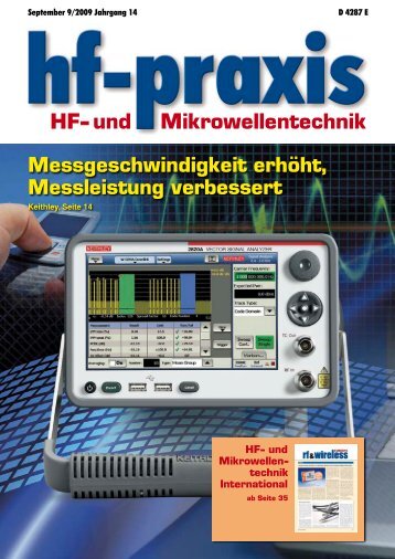 Mikrowellentechnik HF- und - beam - Elektronik & Verlag
